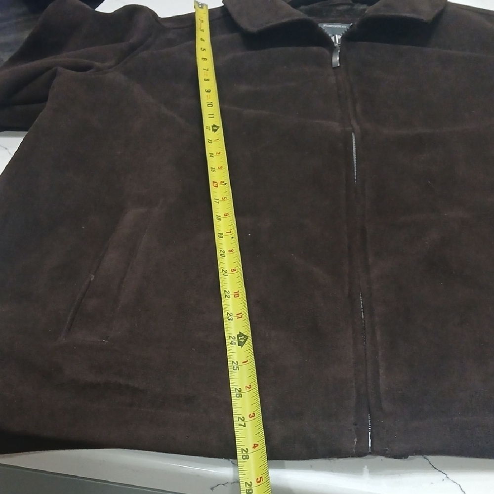 Perry Ellis Dark Brown Lightweight Jacket NEW WITH TAGS SZ XL - Picture 9 of 9